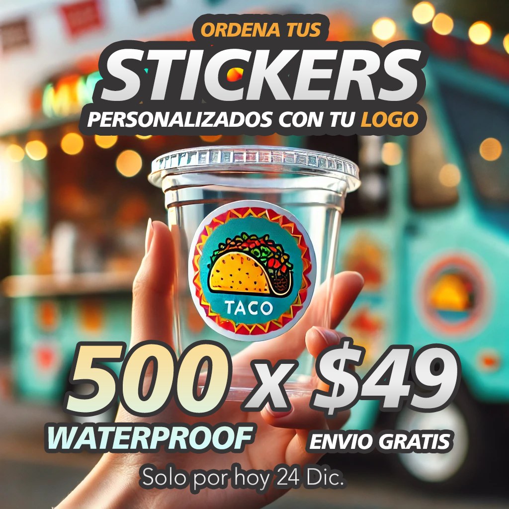 Exitoprint - 🎉 ¡OFERTA EXCLUSIVA POR HOY, 24 DE DICIEMBRE! 🎉📌 Stickers ...
