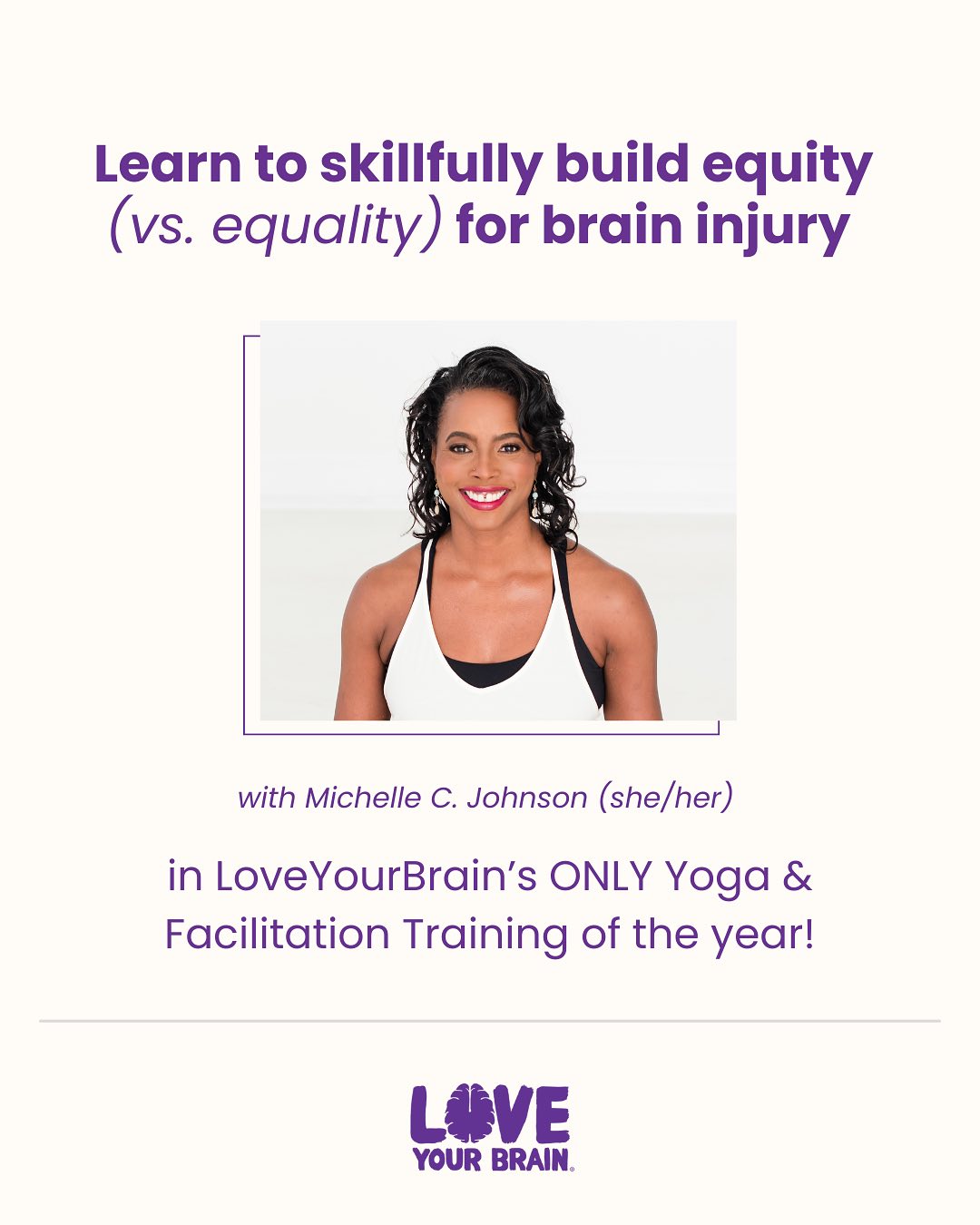 🧠🧘🏽 We are partnering with LoveYourBrain to bring FREE Yoga to