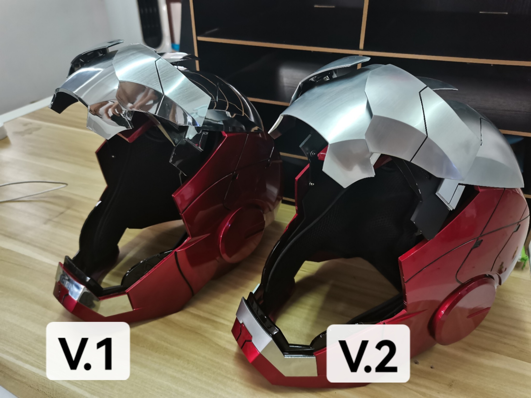 hacksmith shop iron man helmet XSociety®️ Official MK5 - in Built Jarvis AI cementing its status as the ultimate embodiment of Tony Starks technological prowess Hacksmith Iron Man Helmet