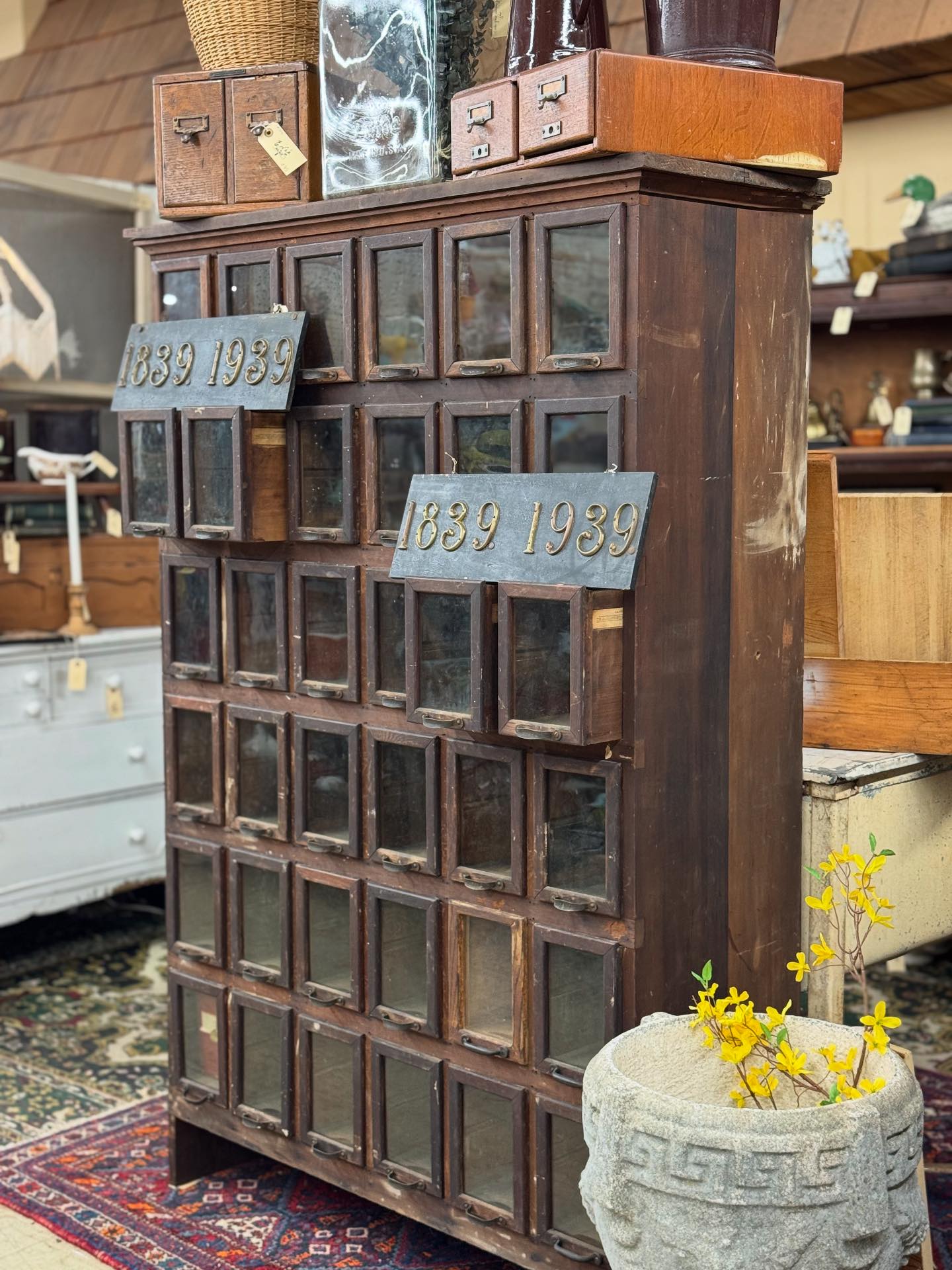 Evie - 36 drawers of goodness 😍 1920’s JD Warren pattern cabinet with ...