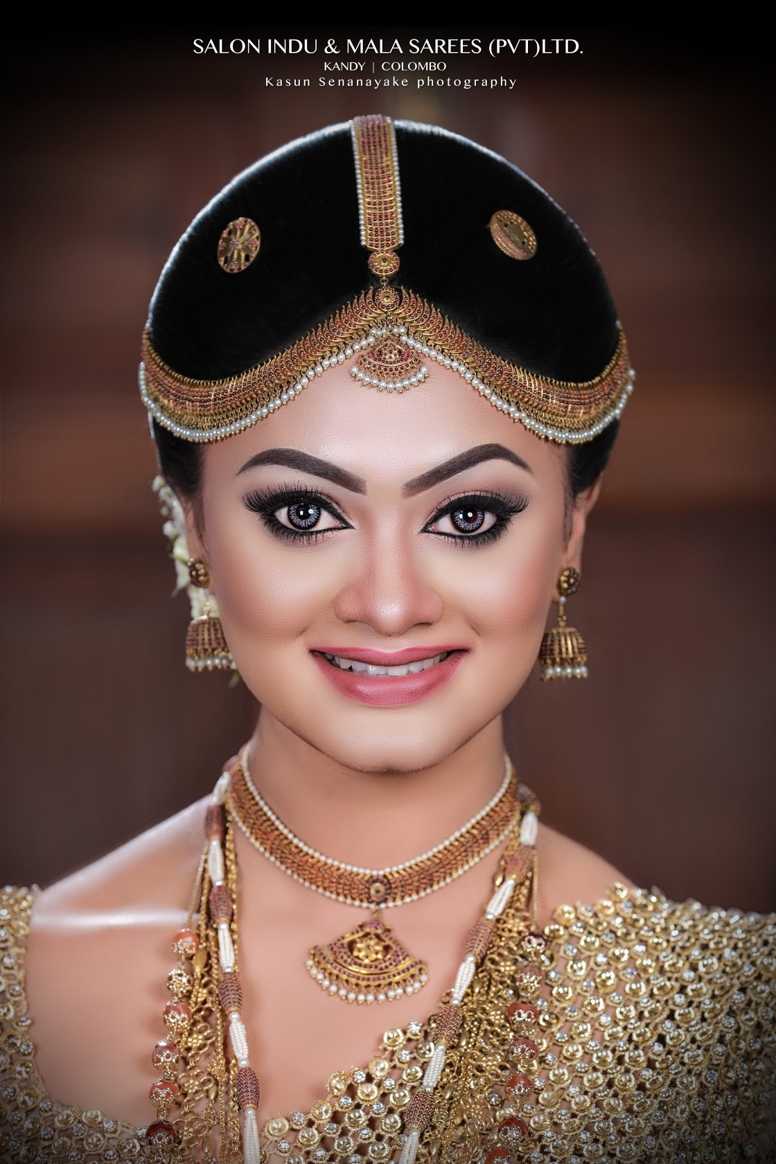 Beautiful Model Sadunika... - Salon Indu and Mala Saree