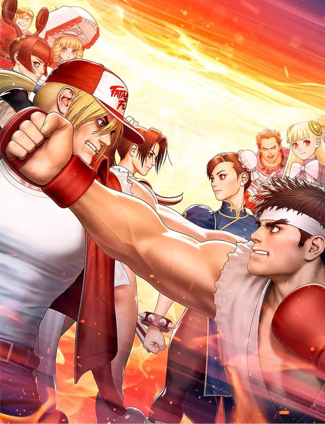Who played these classic brawlers when they first released
