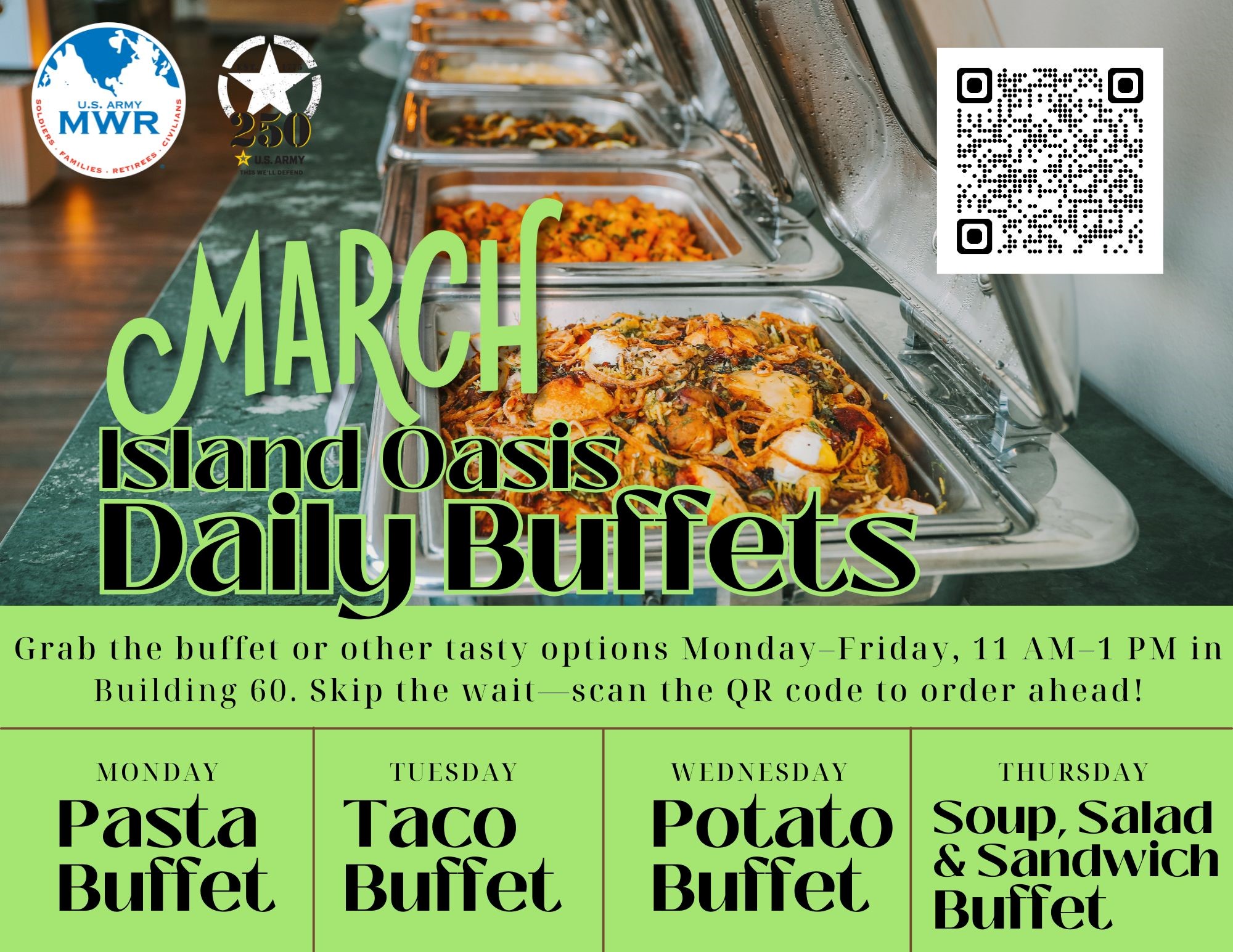 STARTING TODAY!!! The Oasis is now... - Rock Island Arsenal | Facebook