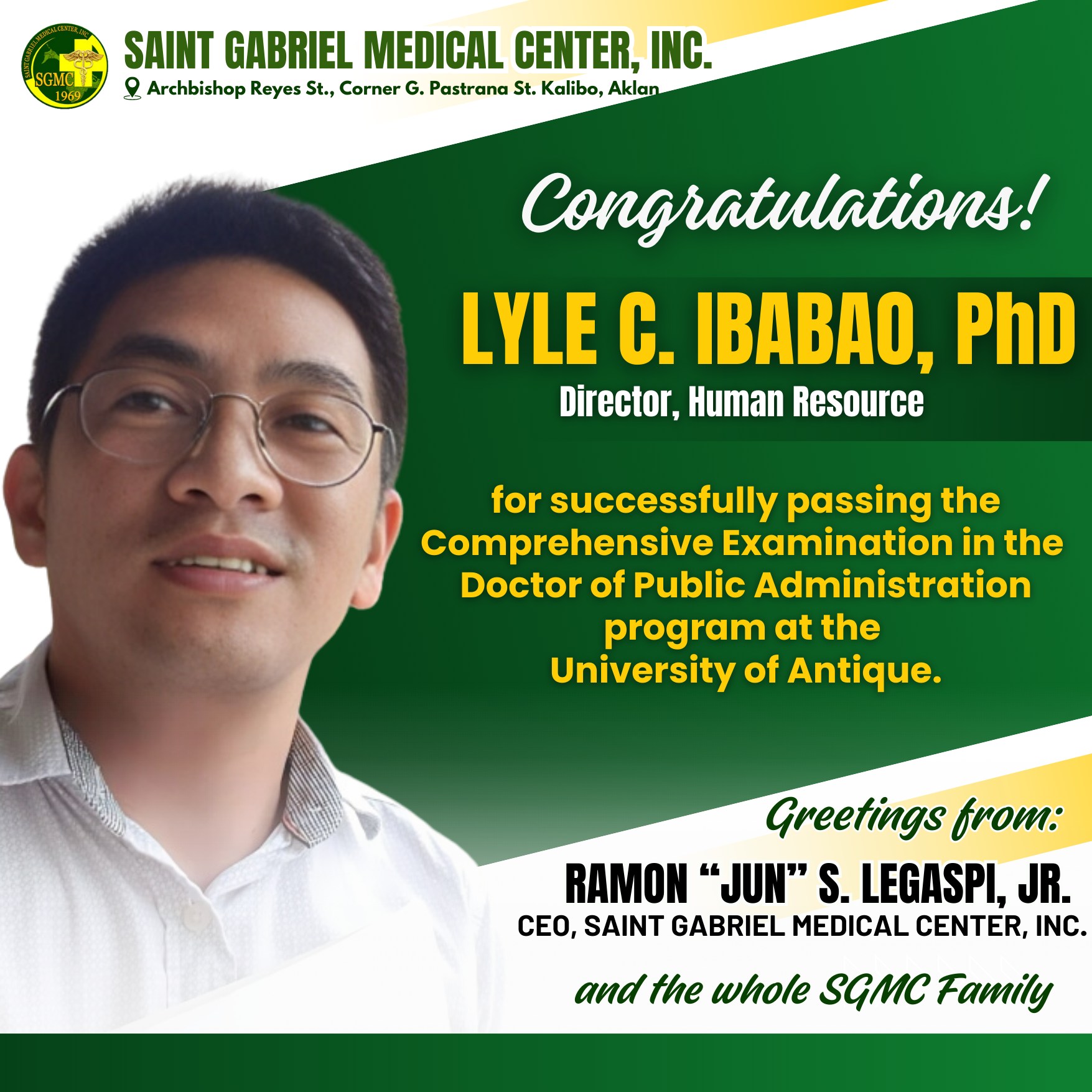 Saint Gabriel Medical Center Inc. | Kalibo