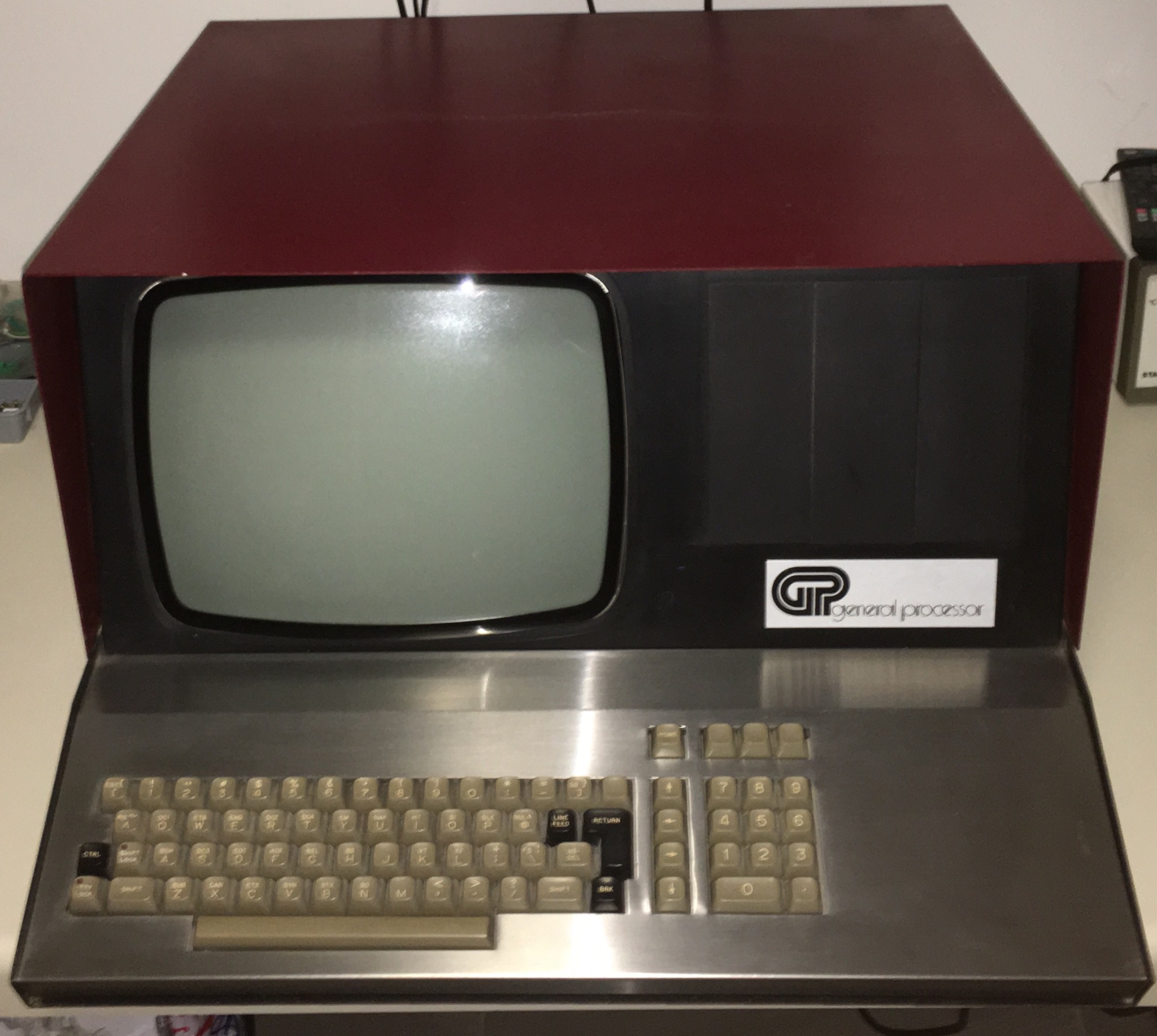 European - This is the General Processor Model T, an Italian CP/M ...