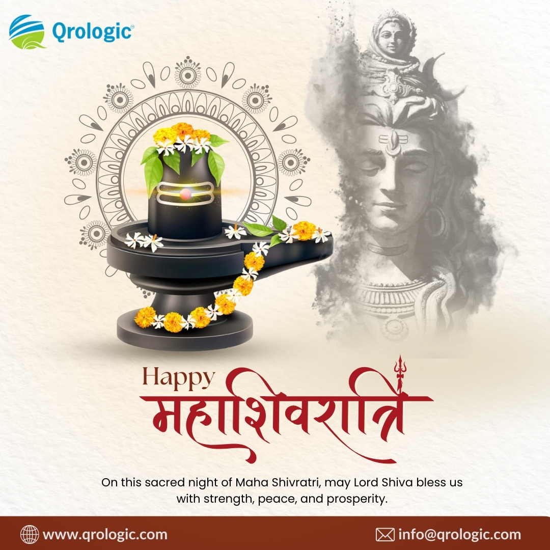 Qrologic - On this Maha Shivratri, may Lord Shiva bless you with ...