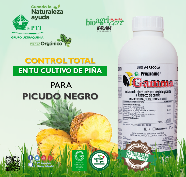 PTI I Grupo Ultraquimia - Progranic® Gamma es un insecticida botánico ...