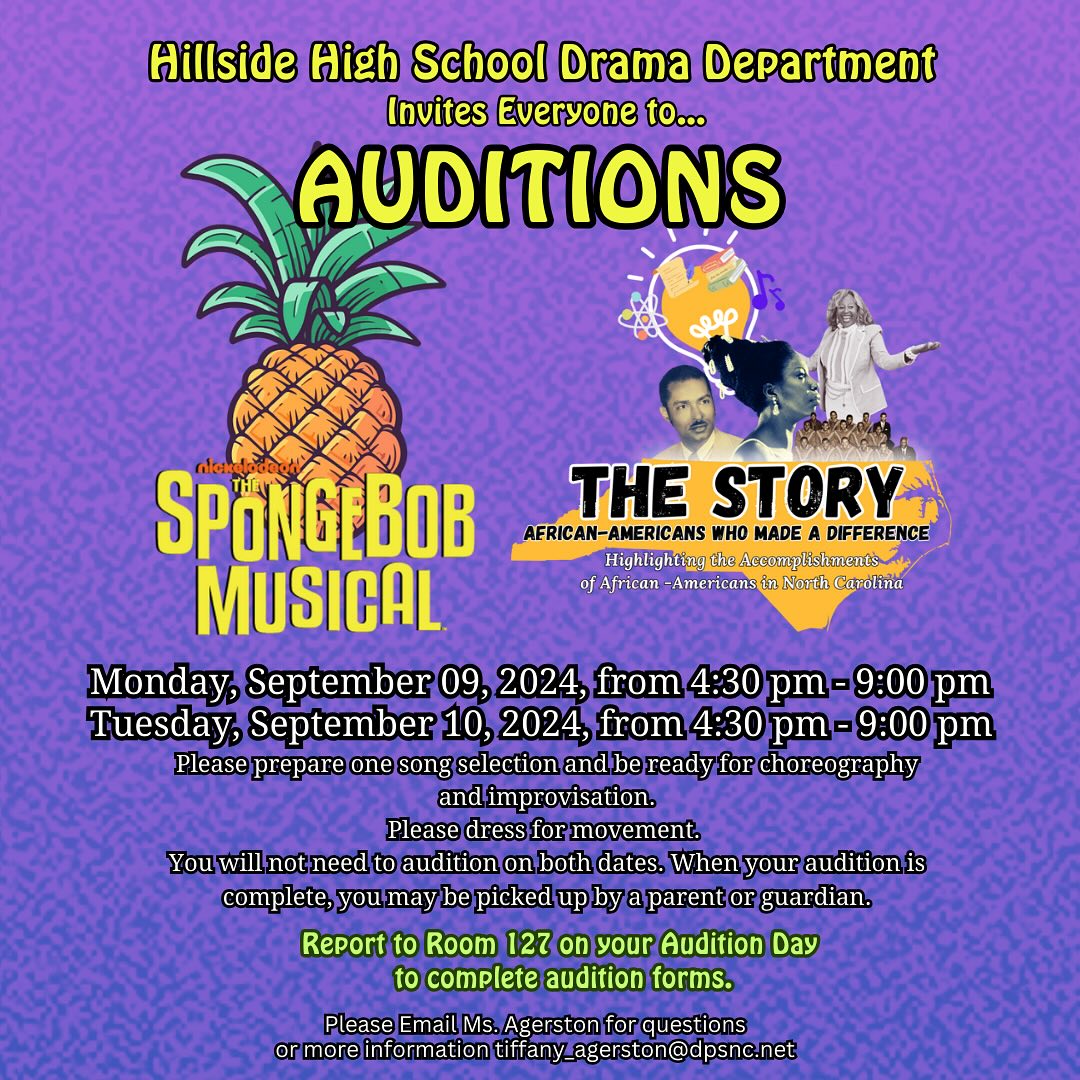 Hillside - 🎭 Auditions Alert: Hillside Drama’s Upcoming Productions! 🎭 ...