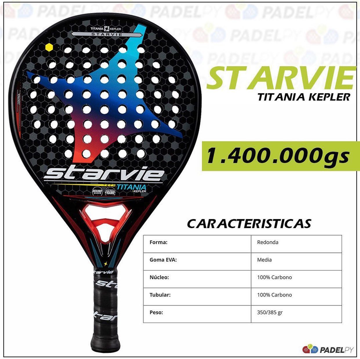 Padel Py - DISPONIBLE 🙌🏼 Pala diseñada para jugadores de...