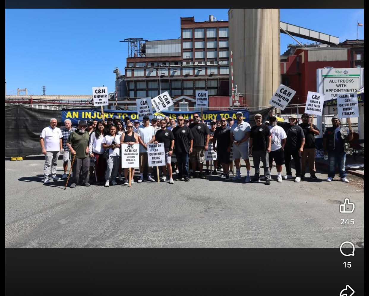 東方CD　文鳥Online　Sugar+Strike Members of several unions across the Bay Area joined the picket