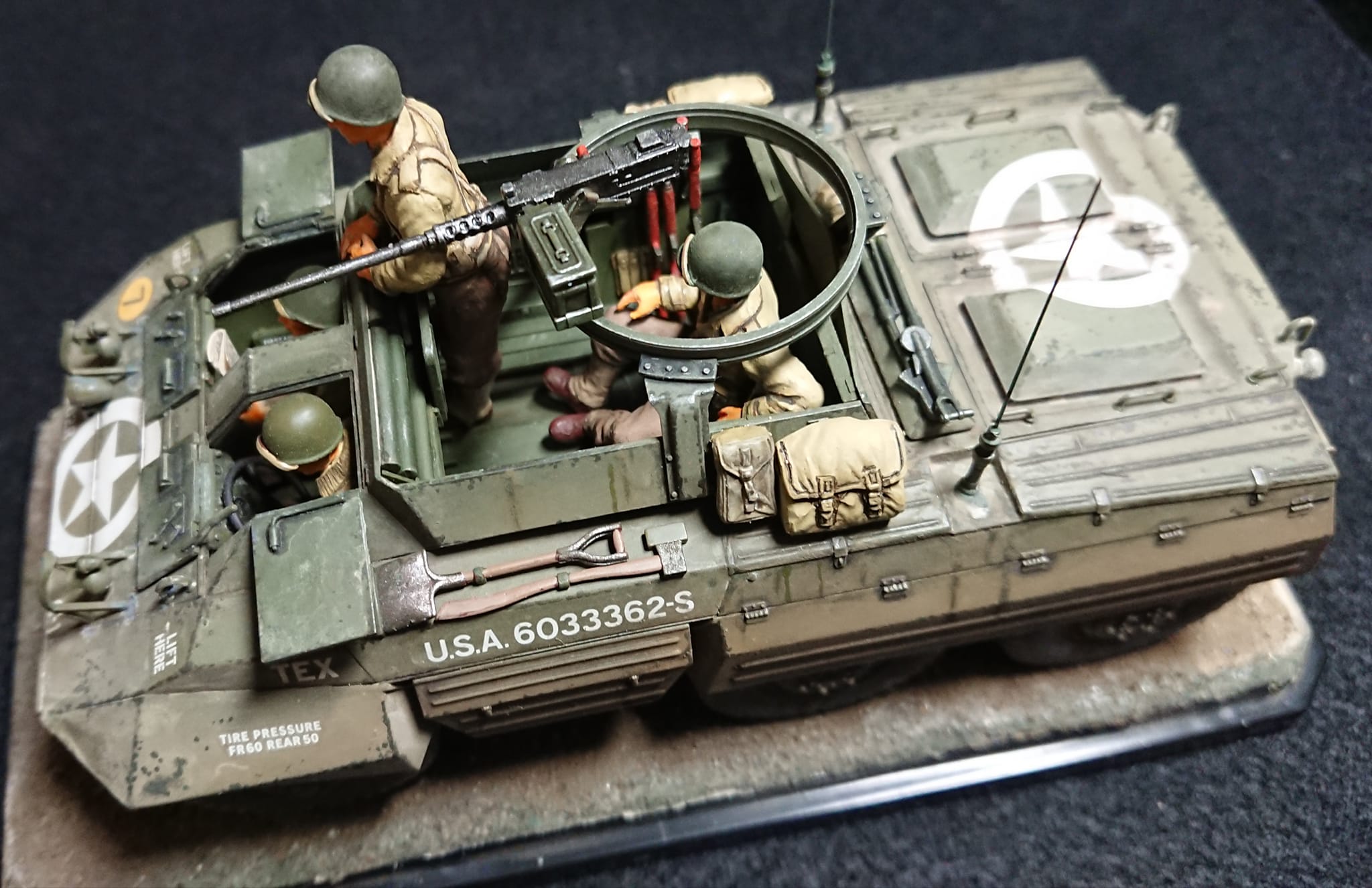 Tamiya 1/35 scale US M20 Armored Utility Car model build and review