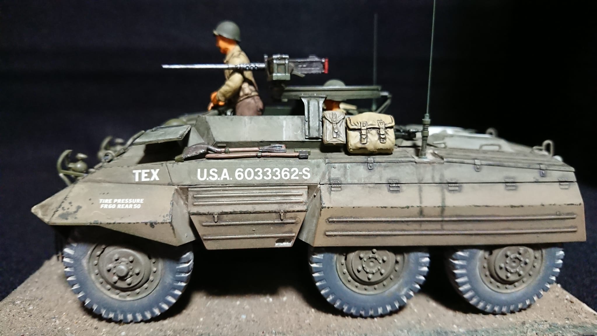 Tamiya 1/35 scale US M20 Armored Utility Car model build and review