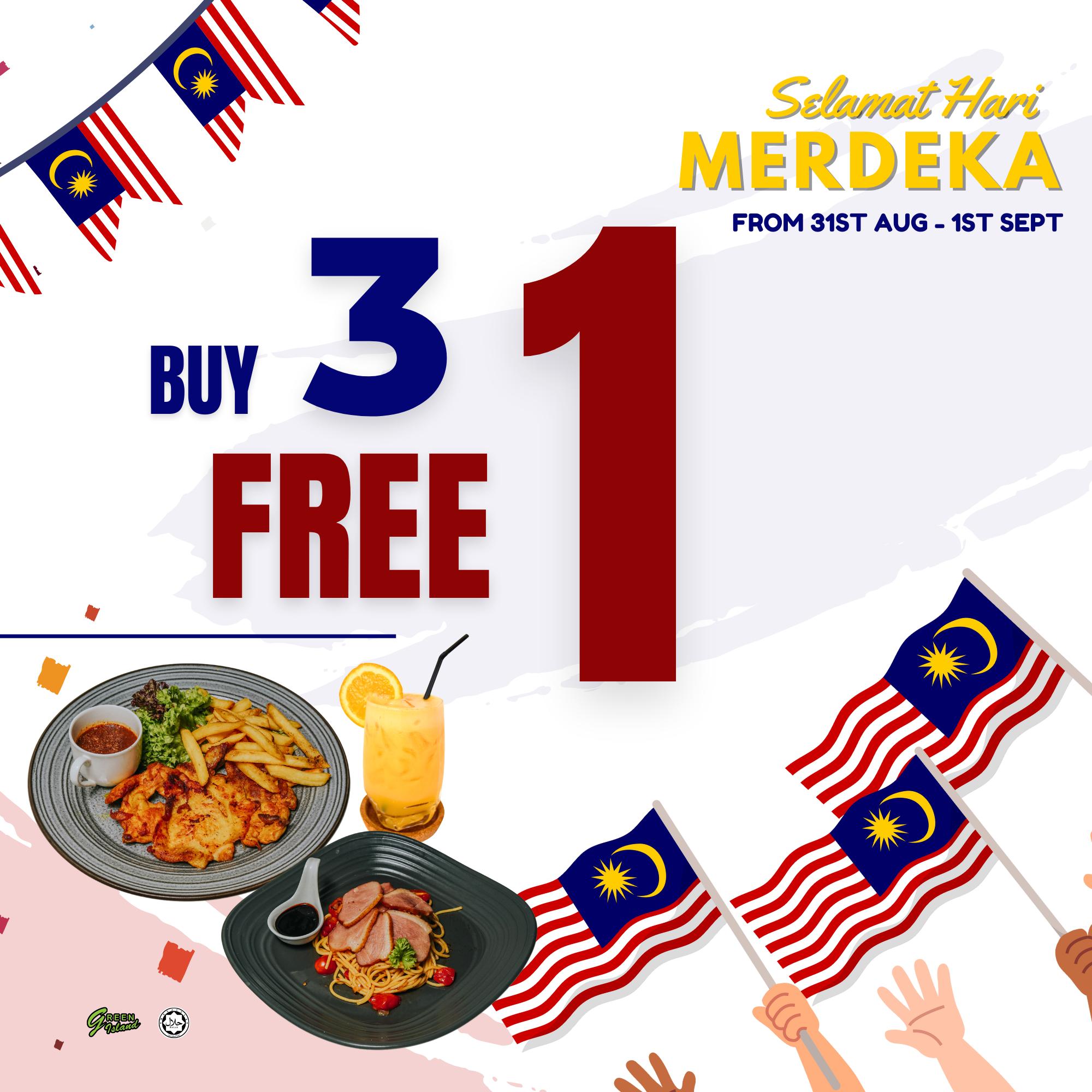 🎉 Merdeka Special: Buy... - Green Island Western Food Halal