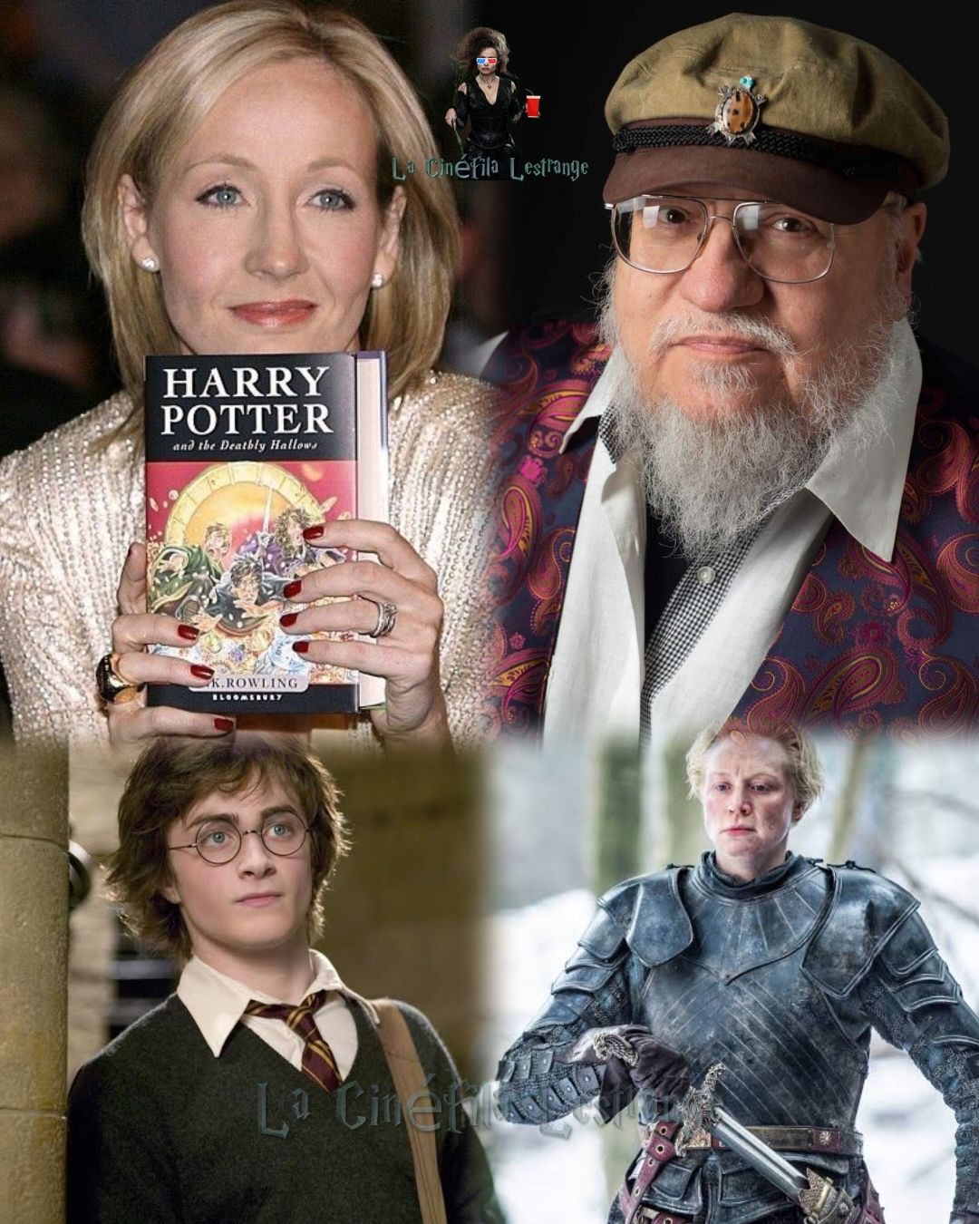 La - El chisme literario más épico: George R. R. Martin vs J.K. Rowling ...