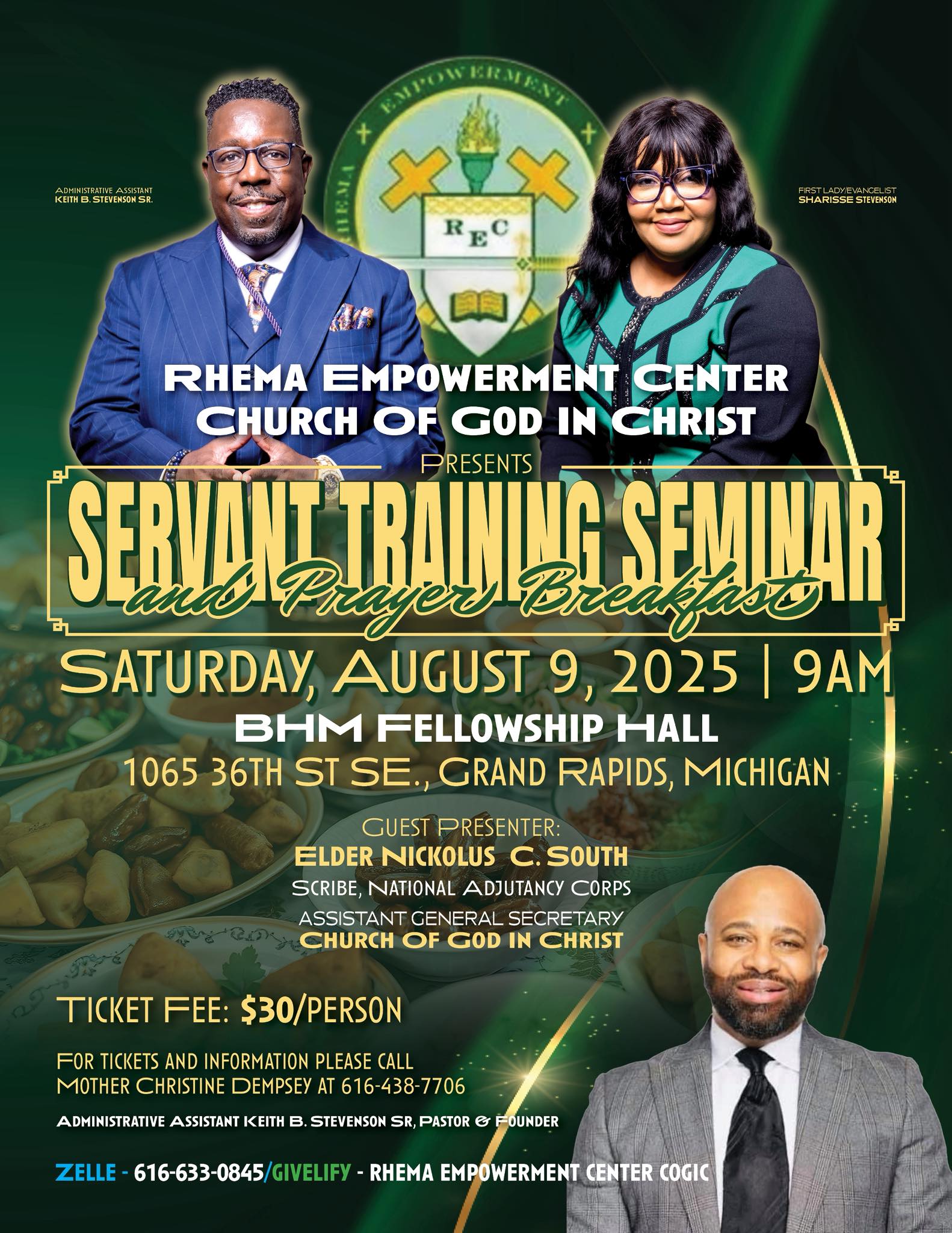 Rhema - Please join Rhema Empowerment Center Church Of God In Christ ...