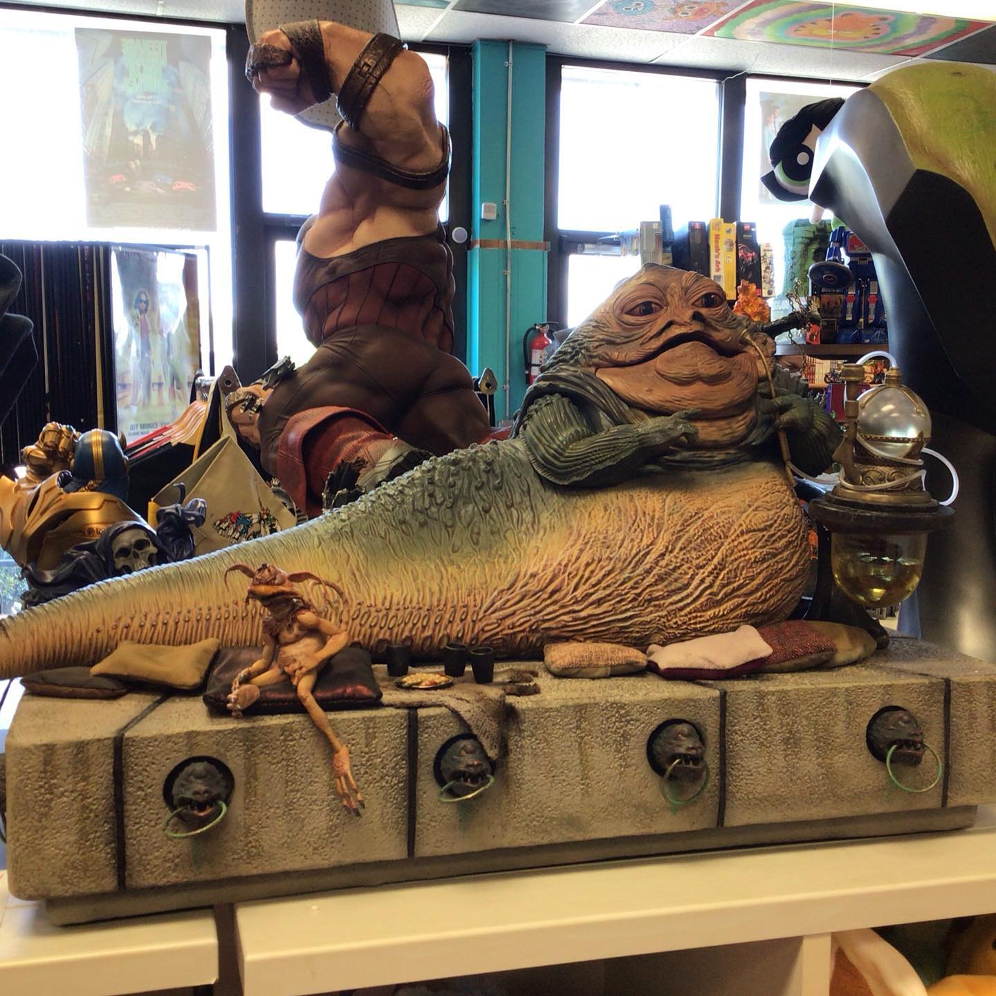 Replay - New 1:6 scale Jabba the Hutt with Throne from Sideshow 