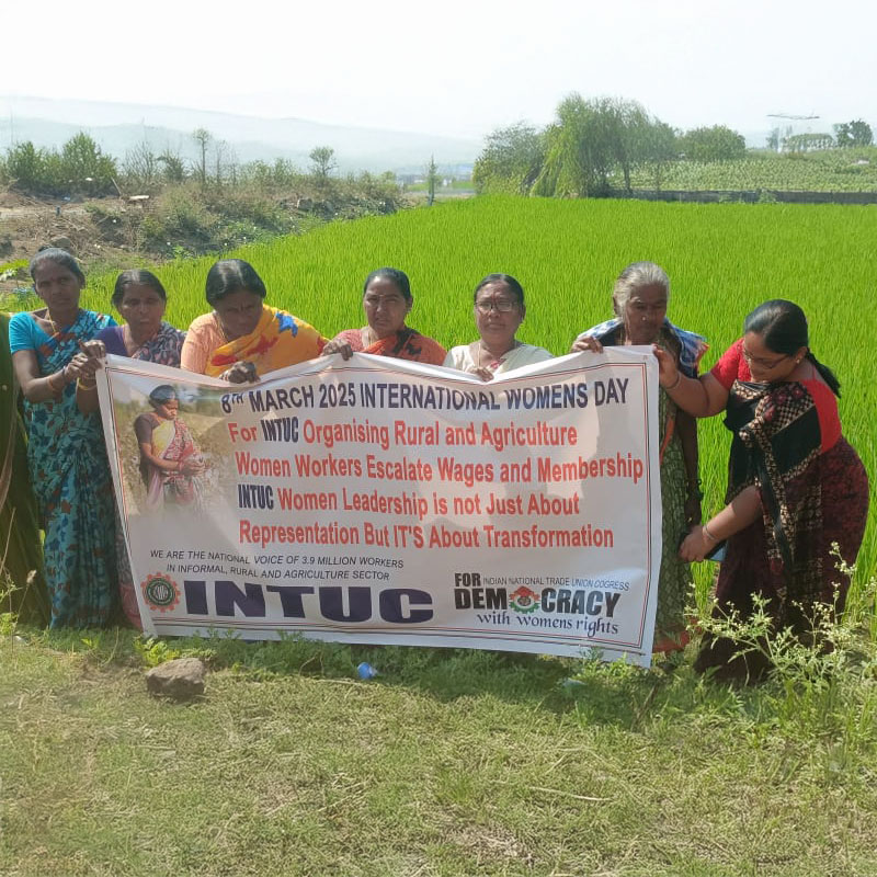 International - 🌾💪 Thanks to INTUC #India🇮🇳, unionised women in ...