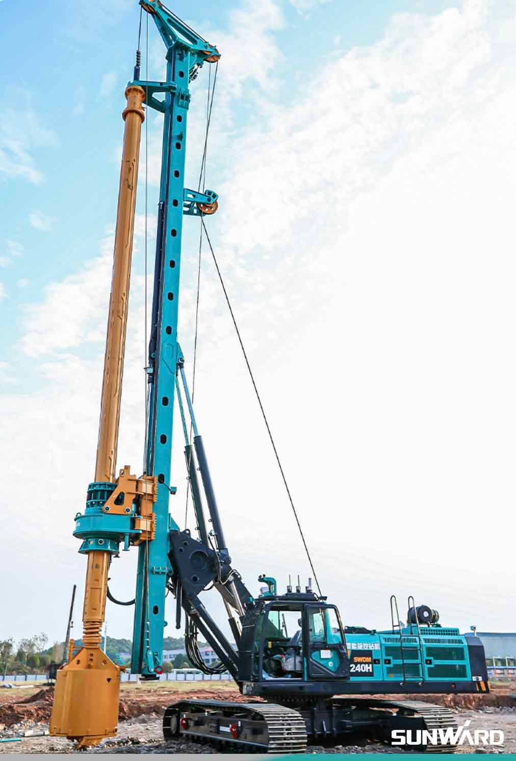 Sunward - Meet the Sunward SWDM240H Rotary Drilling Rig – Power ...