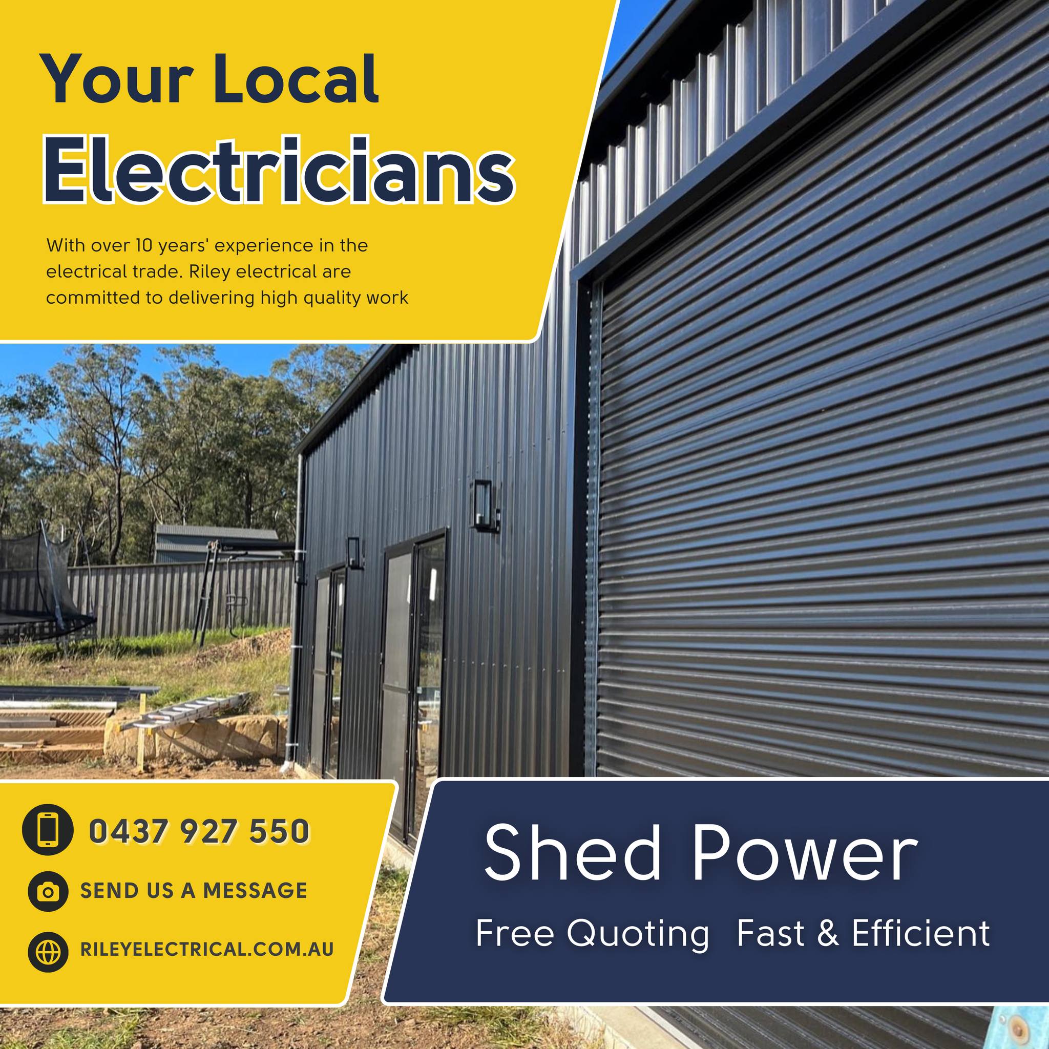 🔌 Connect Your Shed with... - Riley Electrical Contracting