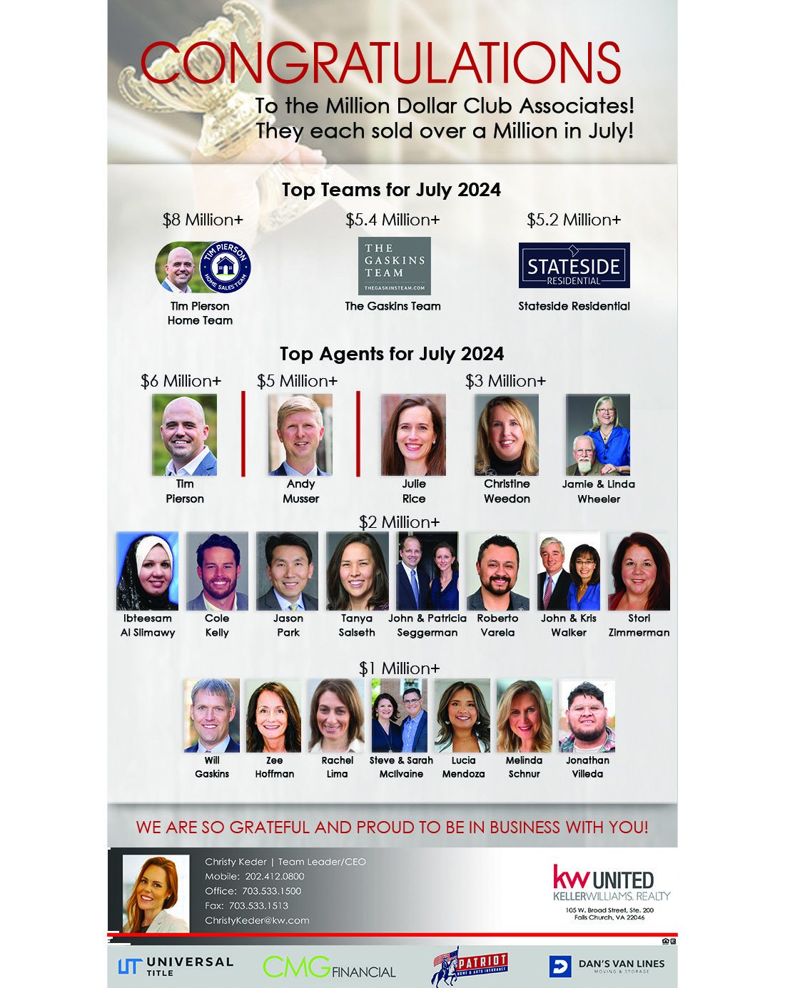 The Tim Pierson Home Sales Team | Falls Church VA