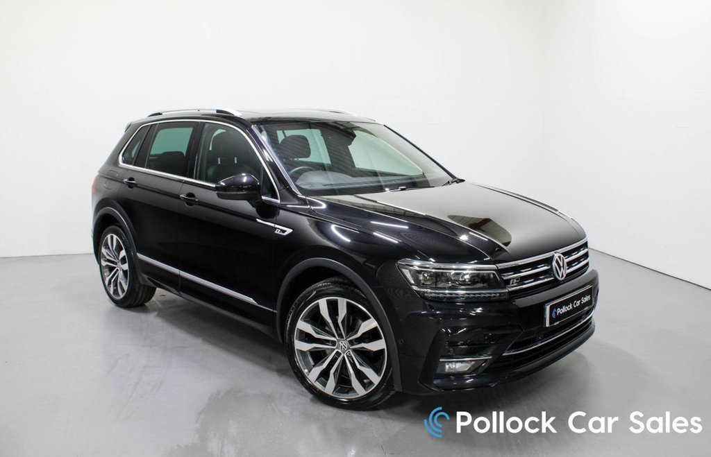 🔵⚫️ The New Model Tiguan R Line DSG is... - Pollock Car Sales