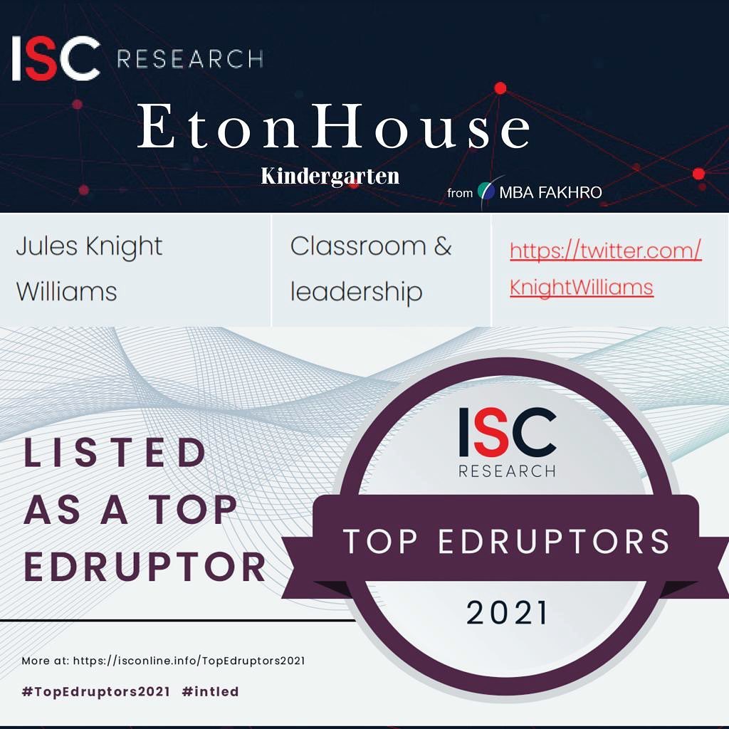 Academia - We are proud to announce that Ms. Julia Knight EtonHouse ...