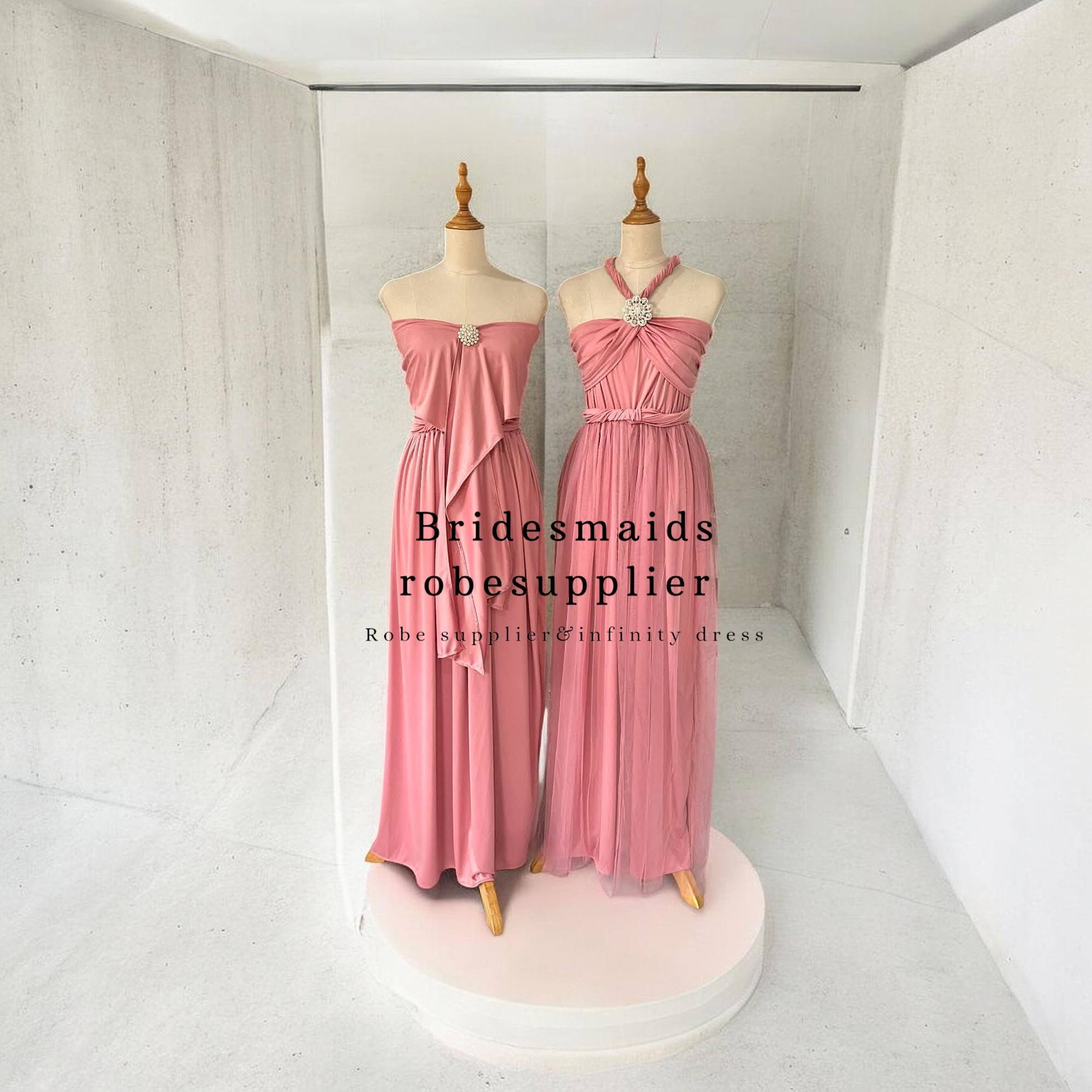 bridesmaid infinity dress design looking for perfect for your outfit bridesmaids💖 Double tulle & regular for ₱450 & ₱200 only👌 we have other design and available in different color🎨 Order now!!!! DM:Chiiyangg lista natural fiber with our Multiway Convertible unique infinity dress styles Club London Black Sparkle Size:IT 39 - US 8.5