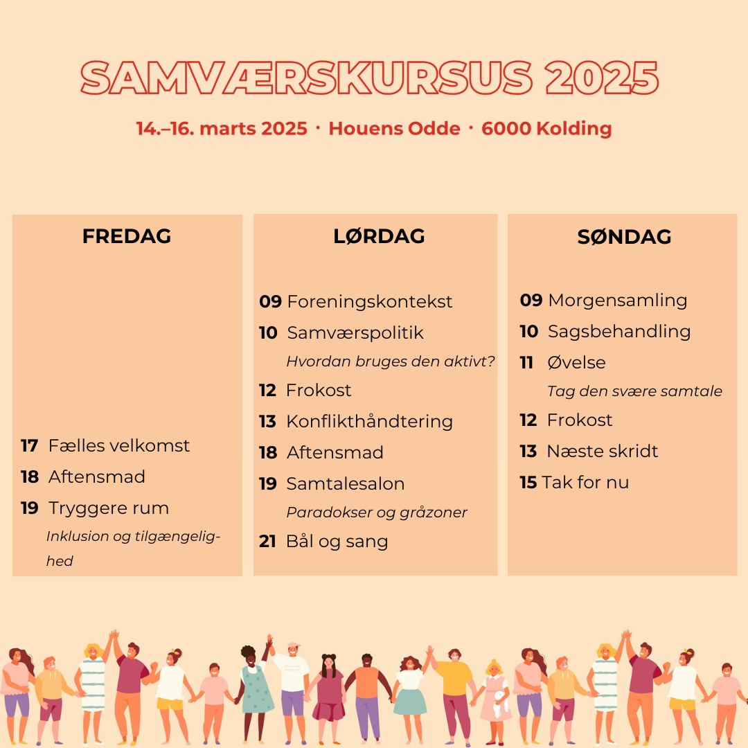 DUF - Så er der program til DUFs samværsuddannelse 2025!🤩 Vil du styrke ...
