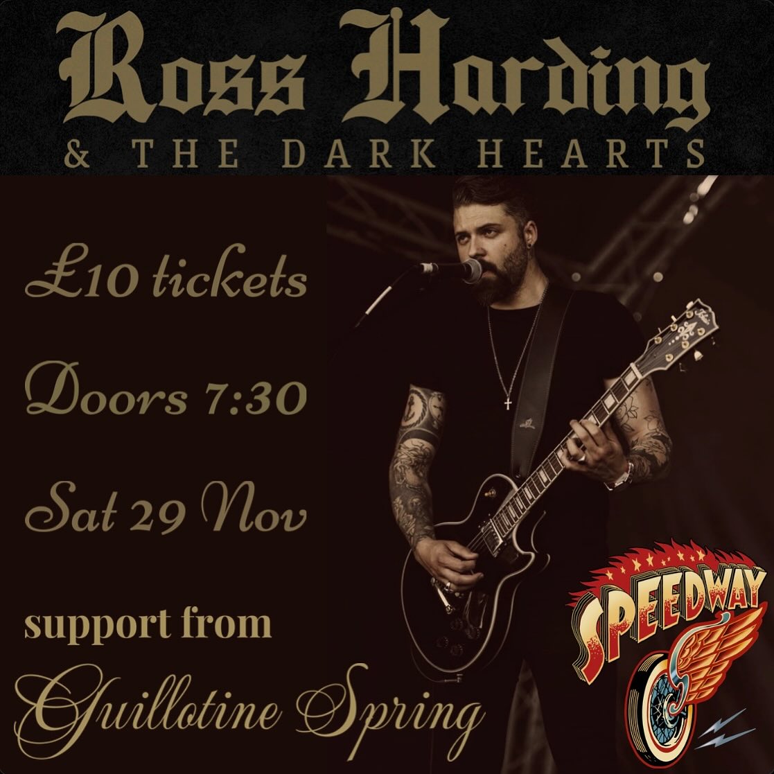 20th - We are excited to welcome these two fantastic bands to our stage ...
