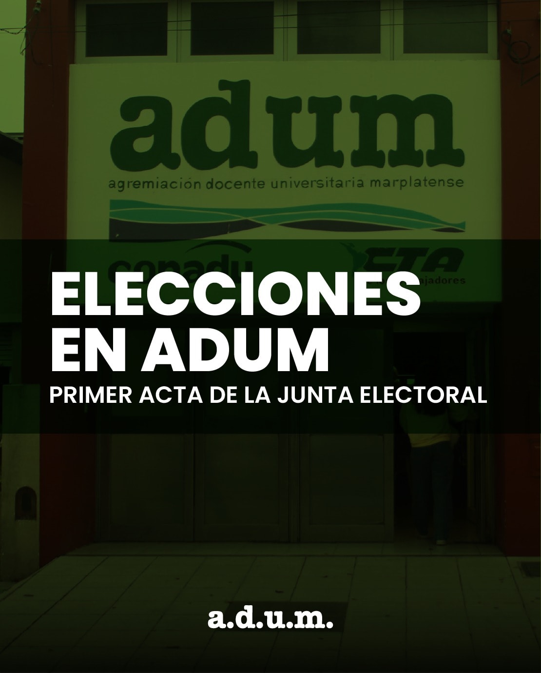 ADUM - Agremiación Docente Universitaria Marplatense