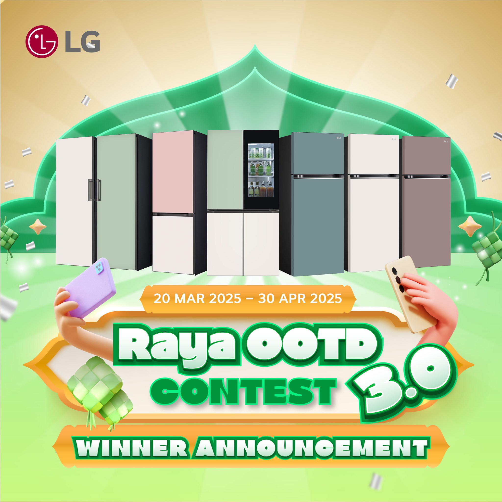 LG Global - 🎊 Raya OOTD Contest 3.0 – Consolation Prize... | Facebook
