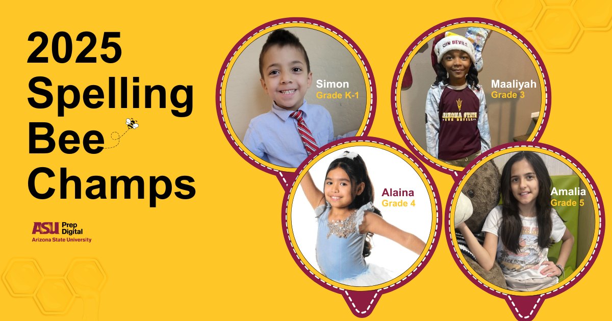 ASU - CONGRATULATIONS to our Elementary Spelling Bee first place ...