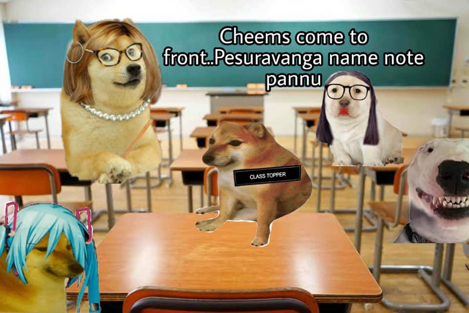 Cheems Rajah - Class topper Cheems ️
