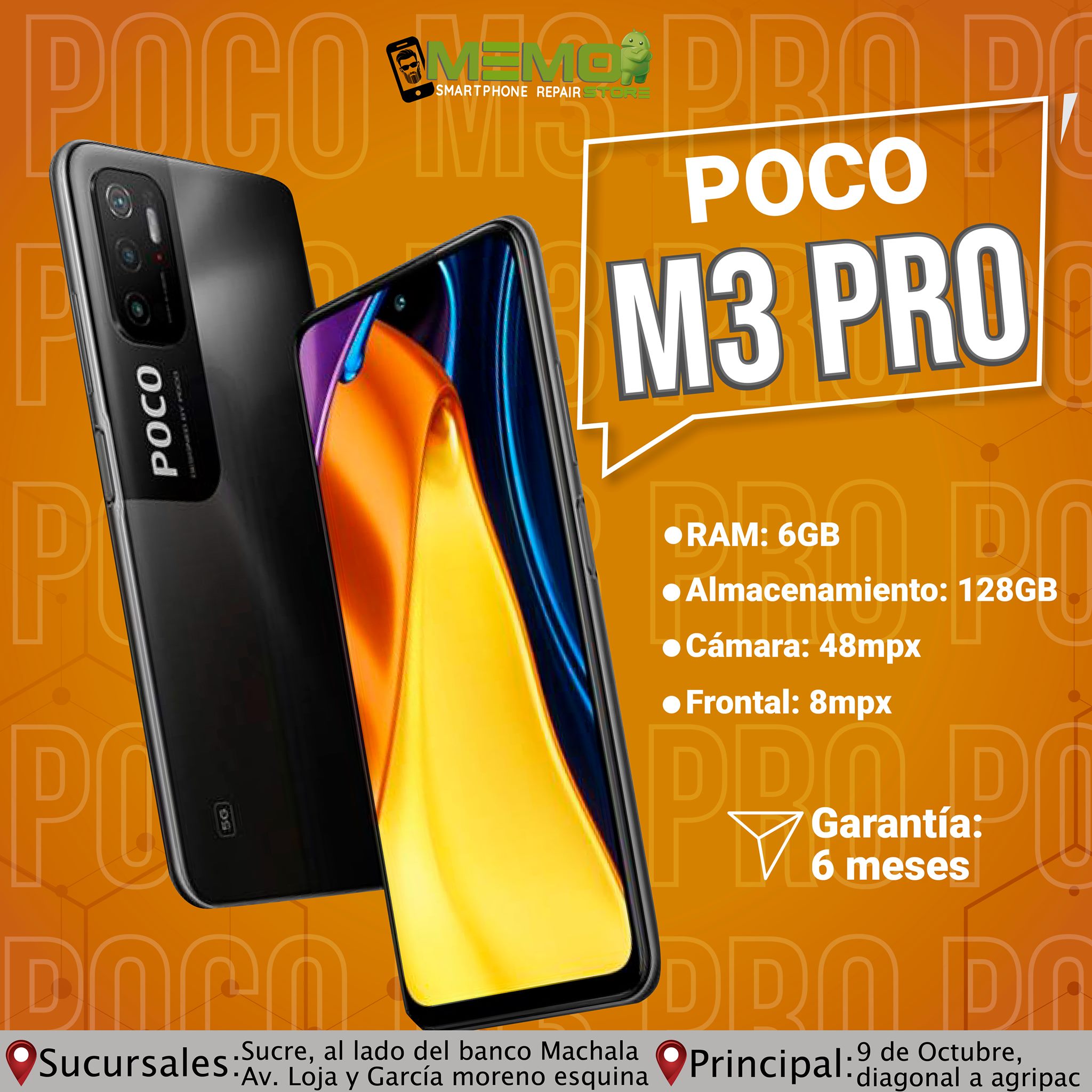 Memo Store - 🟡¡Poco M3 Pro 5G! Es posible tener conexión... | Facebook