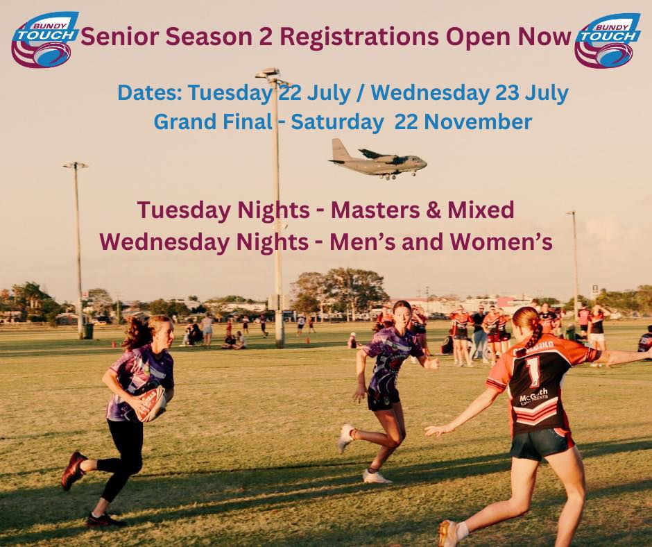Bundy - Team nominations are now open for the 2025 Season 2 Senior ...