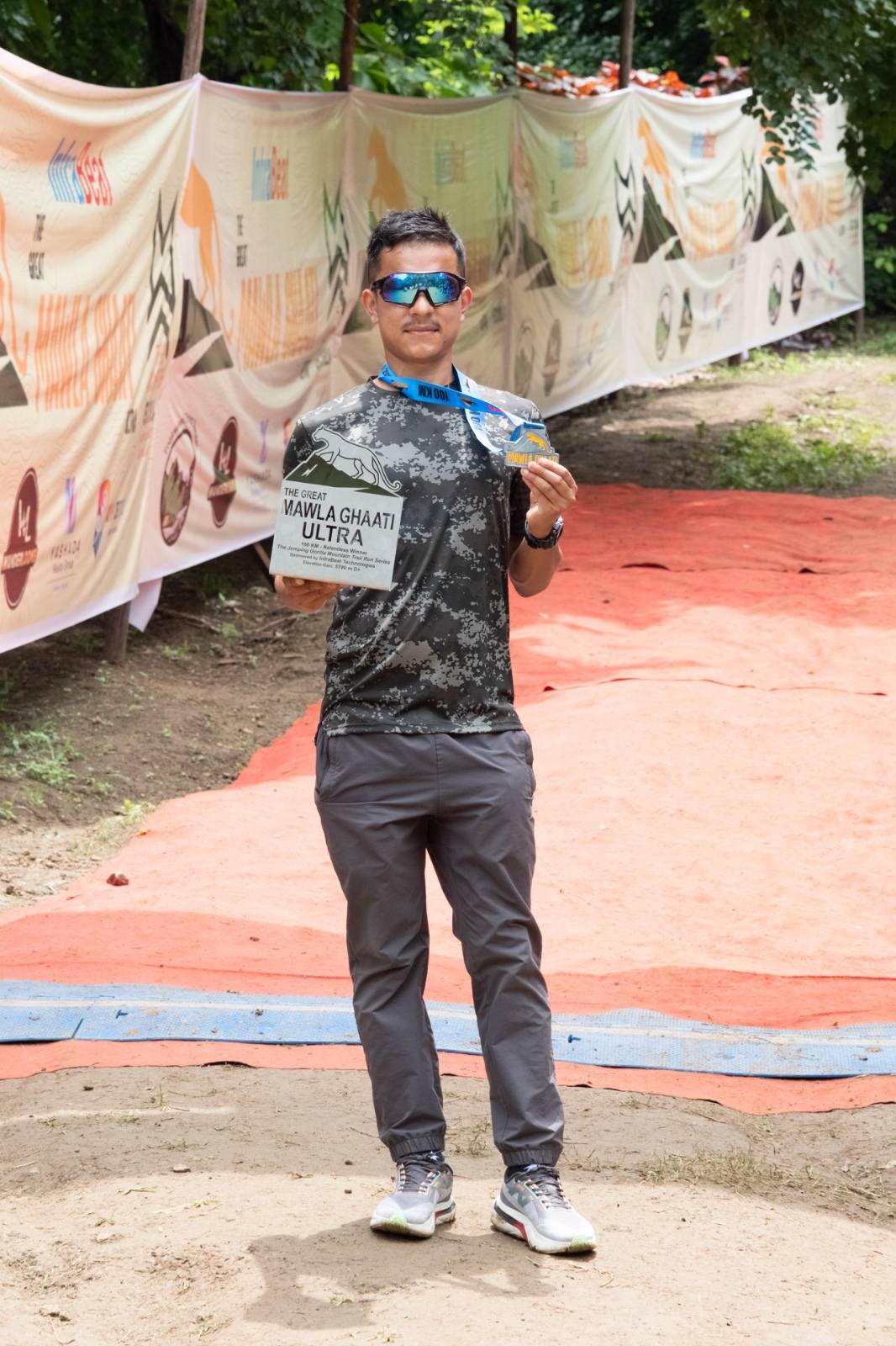 Government - Mr Pritam Rai came first place in 100 Km Mawla Ghati Trail ...
