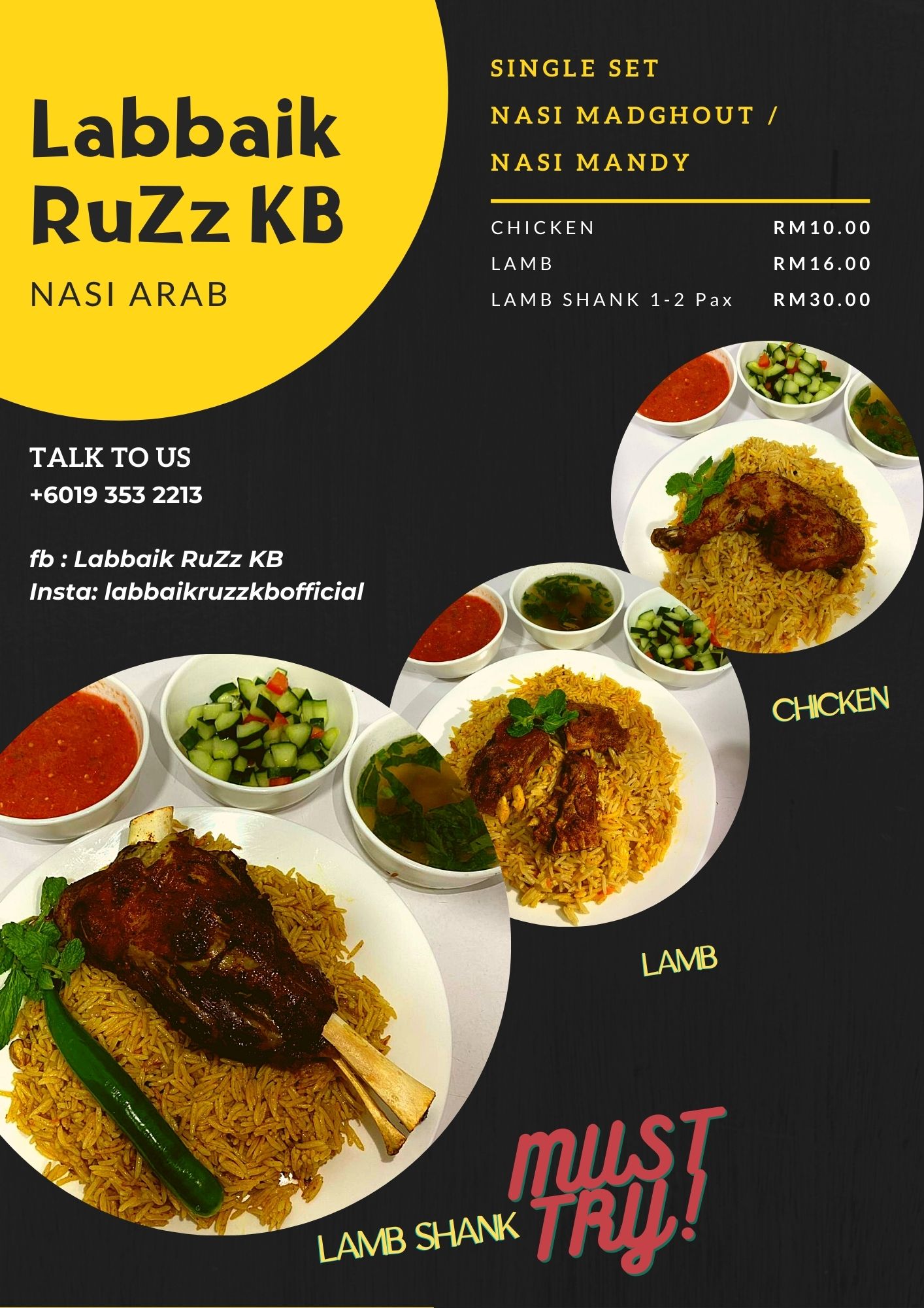 Labbaik RuZz KB | Kota Bharu