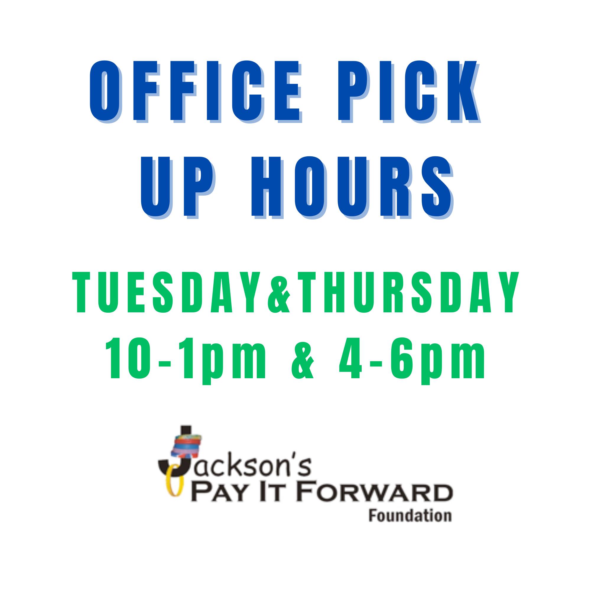 Jackson's Pay It Forward Foundation