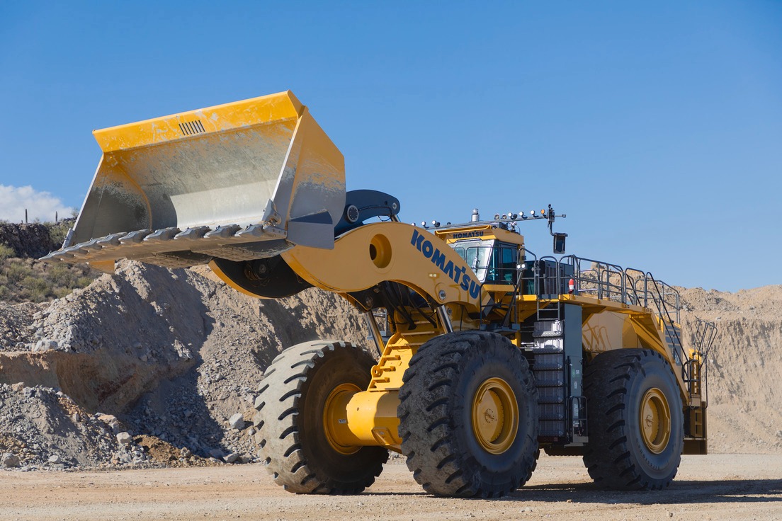 Komatsu - Move more with less fuel. The WE1850-3 wheel loader captures ...
