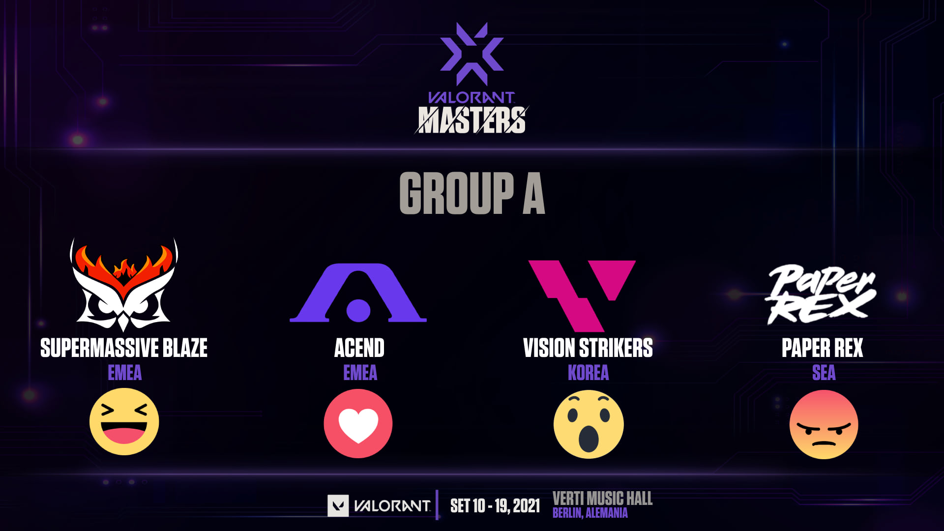Human_VAL - #VCT | Masters Stage 03 Estos son los equipos... | Facebook
