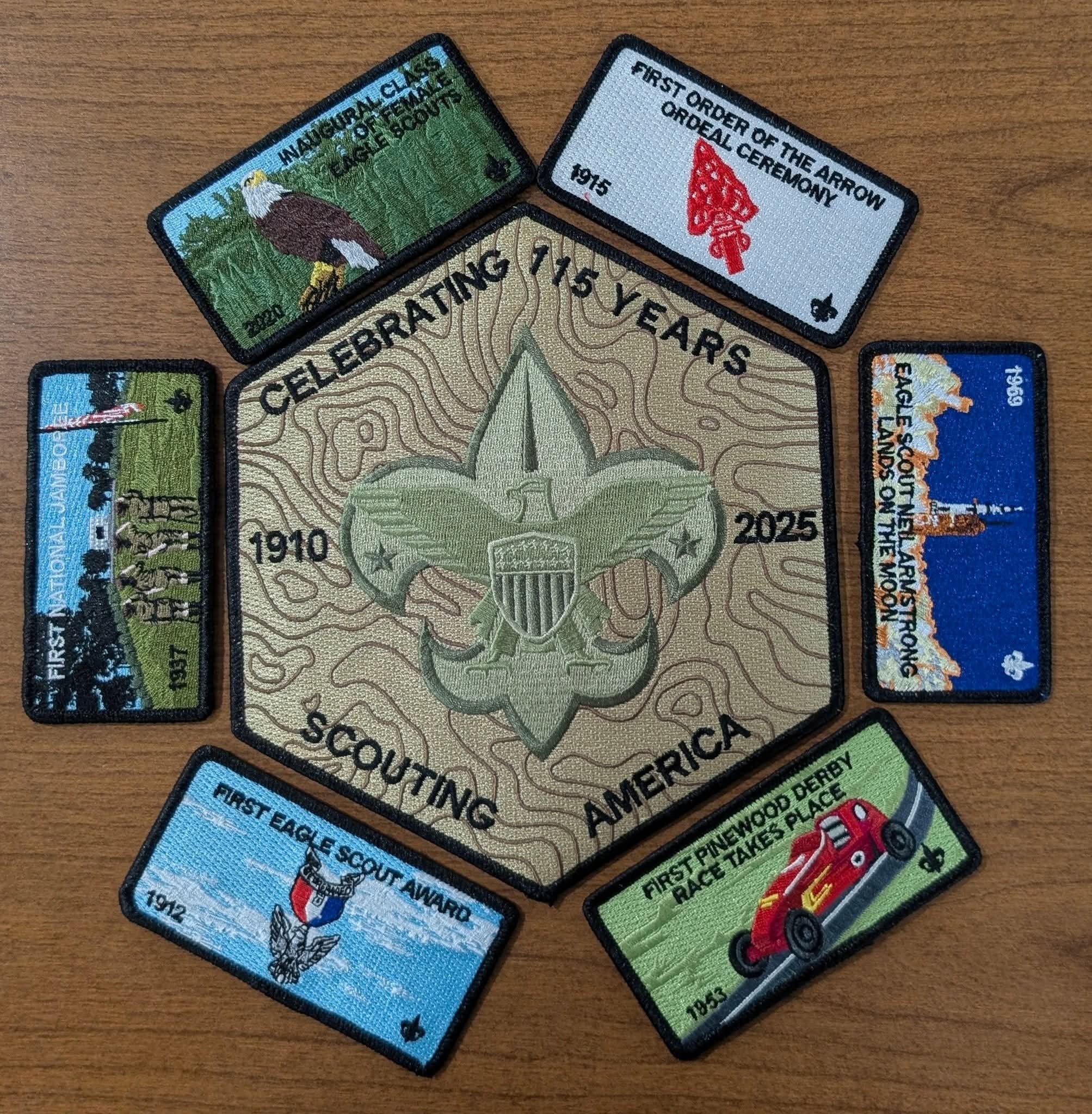 Inland - Order the NEW Scouting America 115th Anniversary patch set ...