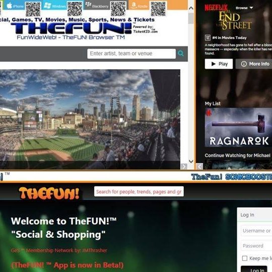 The Fun Browser - TheFUN Browser TM - Windows OS, 10.1 inch FHD Screen ...