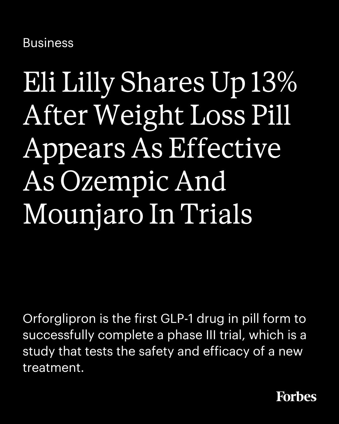 Study results showed success in lowering A1C, or average blood sugar levels, as well as significant weight loss, with participants on the highest dosage losing 16 pounds on average during just the