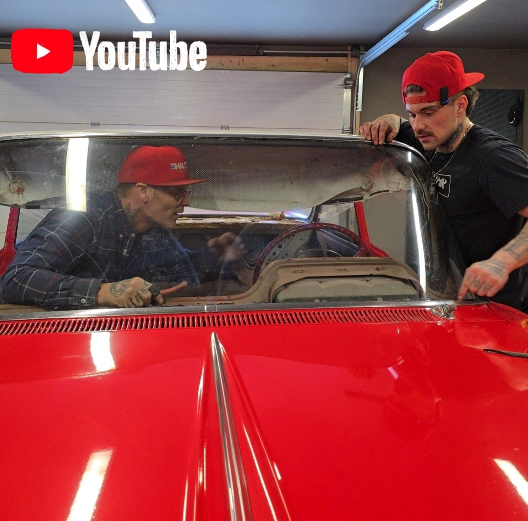 Bad - Before we can chop the roof on the ’60 Pontiac, the windshield ...