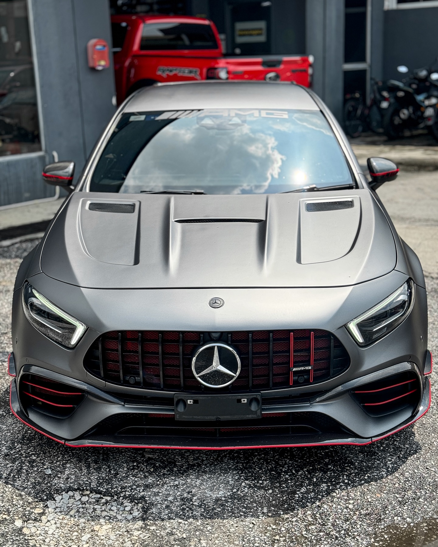 Mercedes Edition 1 Style Side Stripe Graphics Stickers - W176 A Class Amg A45
