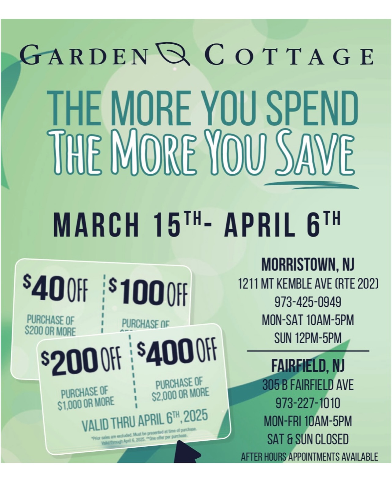 Garden Cottage | Morristown NJ