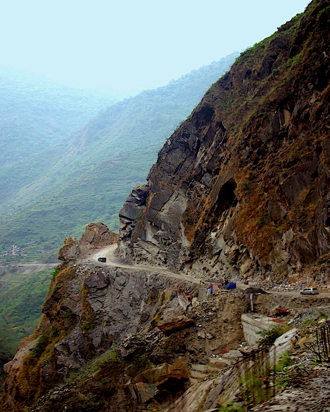 Undulating - The road to Upper Mustang is a thrilling adventure, marked ...
