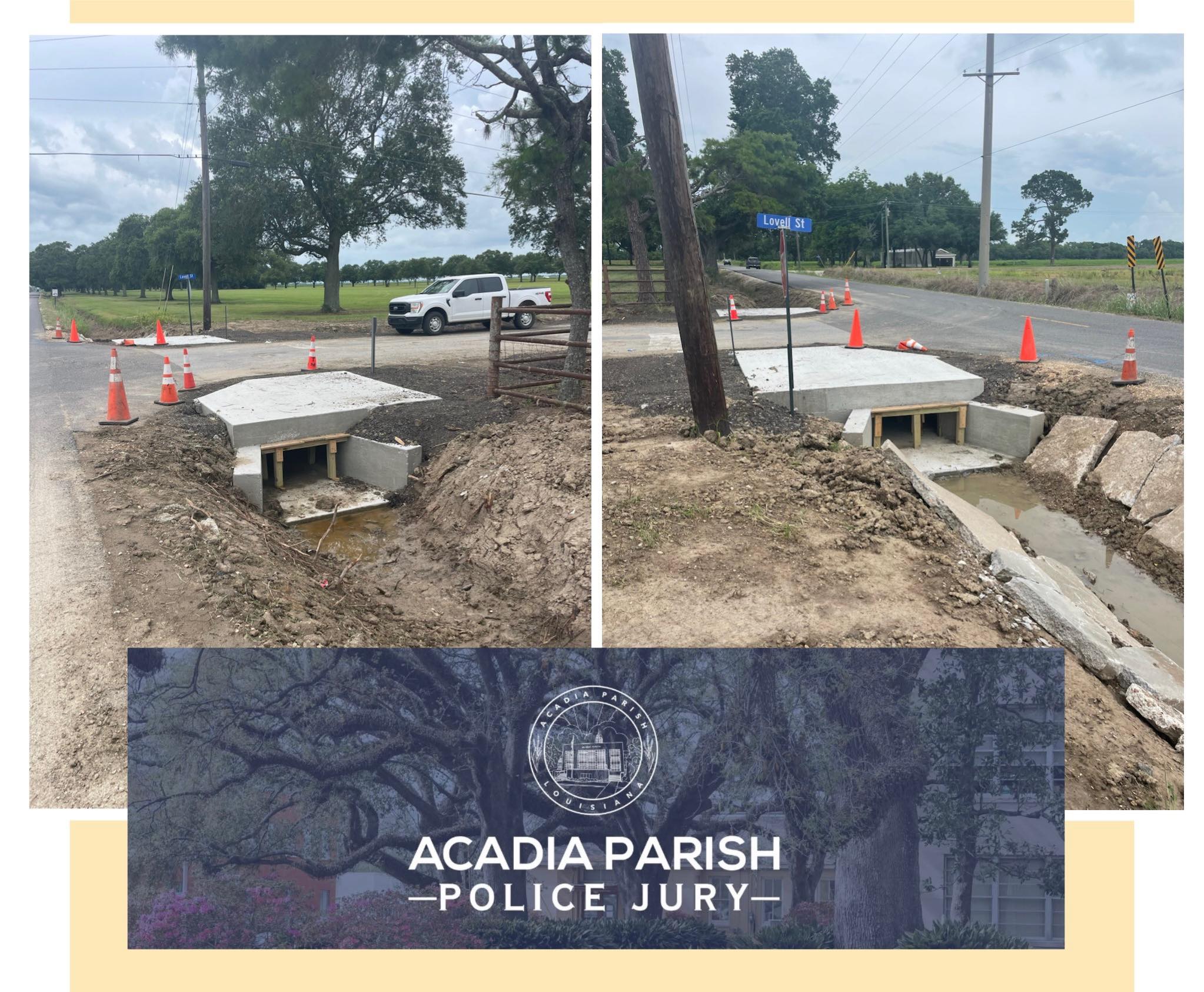 Acadia - 🚧 Road Project Completed! 🚧 The Acadia Parish Police Jury Road ...