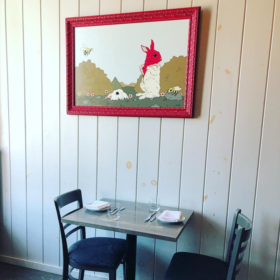 The Red Rabbit - The season is still going strong. . And this table ...