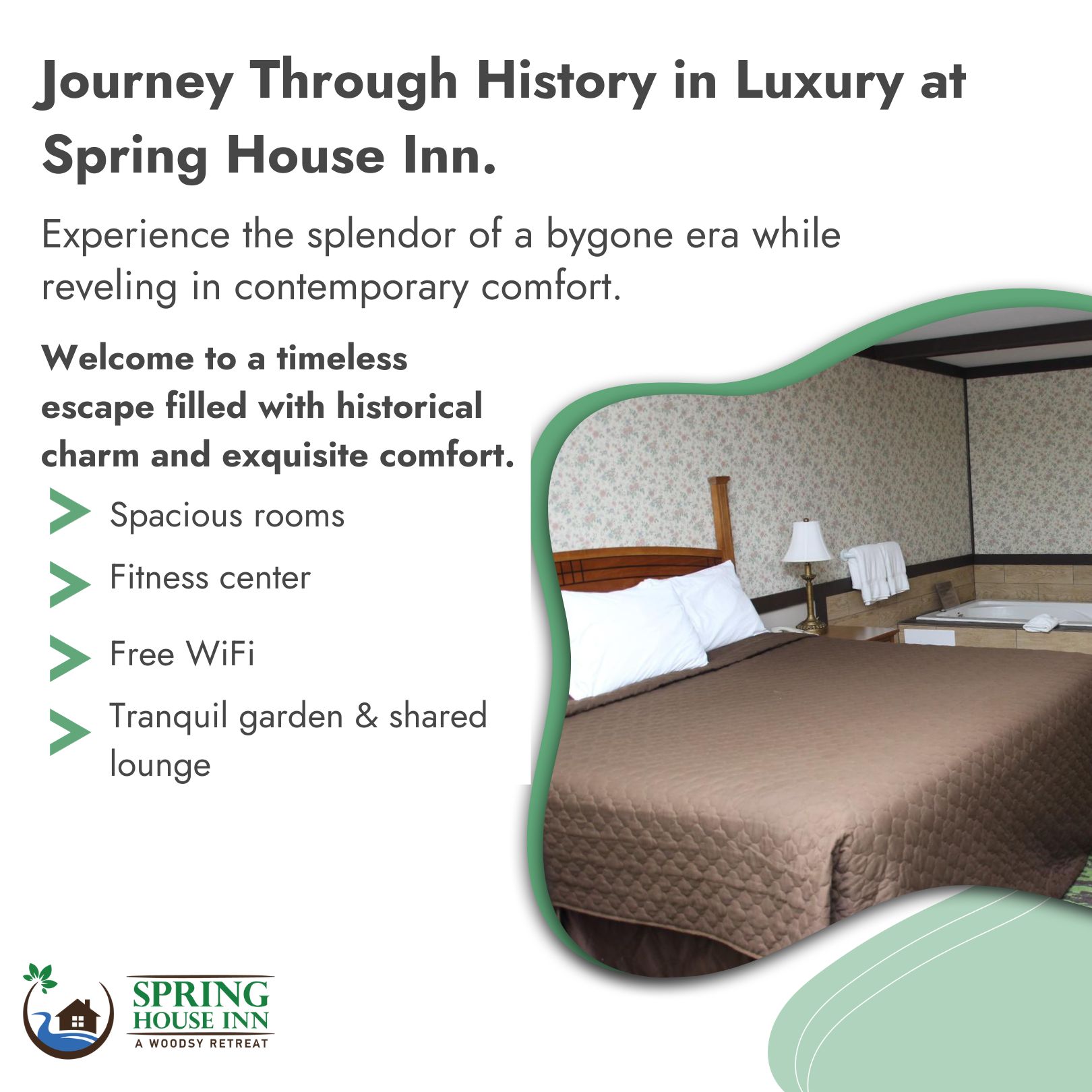 Springhouse - Indulge in regal allure and timeless elegance as you step ...